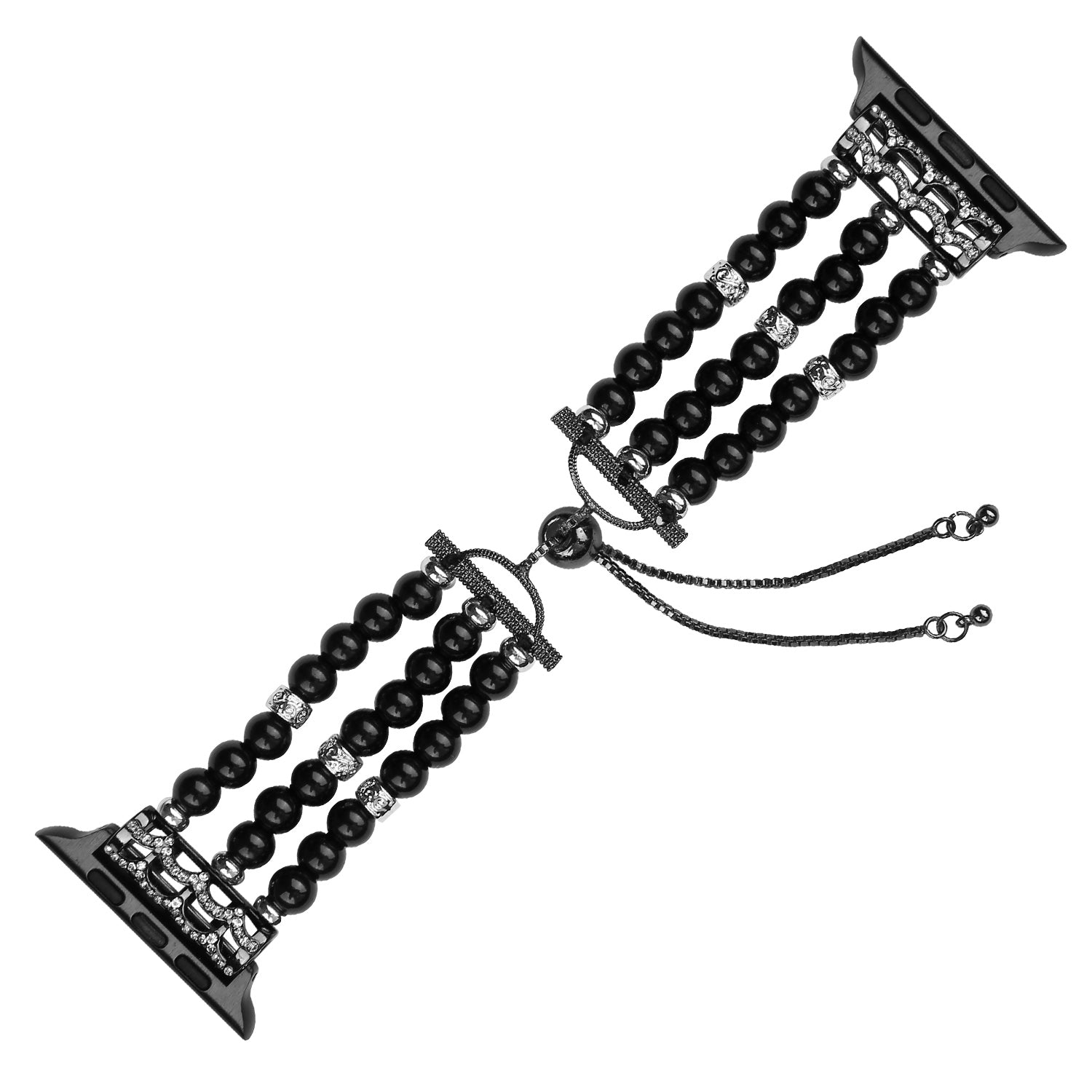 Stylish Agate Pearl Watch Strap Replacement Band for Apple Watch Series 9 8 7 41mm 6 5 4 SE (2023) SE(2022) SE 40mm 3 2 1 38mm Stylish Agate Pearl Watch Strap Replacement Band for Apple Watch Series 9 8 7 41mm 6 5 4 SE (2023) SE(2022) SE 40mm 3 2 1 38mm